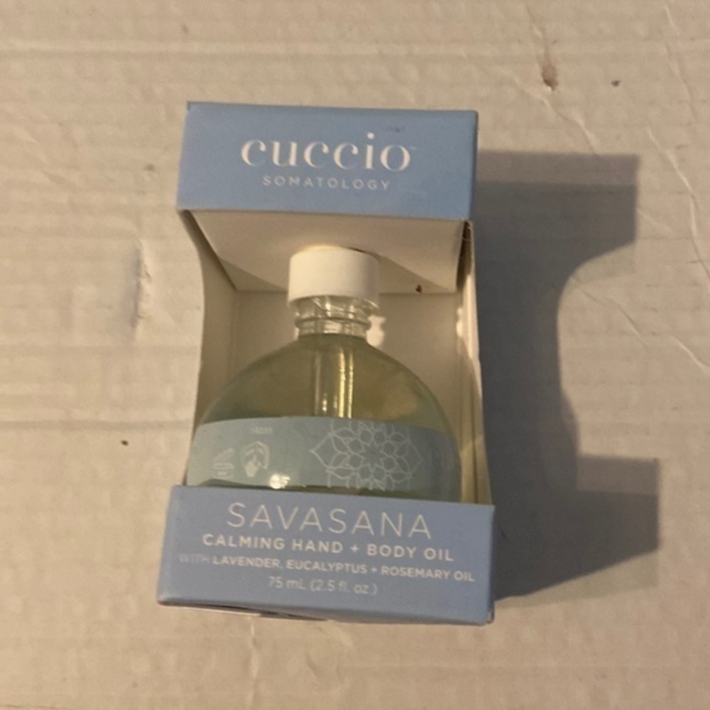Cuccio Savasana Calming Hand and Body Oil